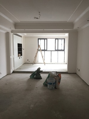 香林郡唐女士的新家120㎡裝修工地圖_現場施工圖文直播
