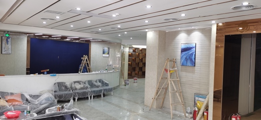 常平雄獅大酒店250㎡裝修工地圖_現(xiàn)場(chǎng)施工圖文直播